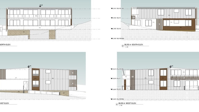 An artist's impression of a section of the proposed 32-unit seniors living complex on Willandra Rd. Picture: Supplied