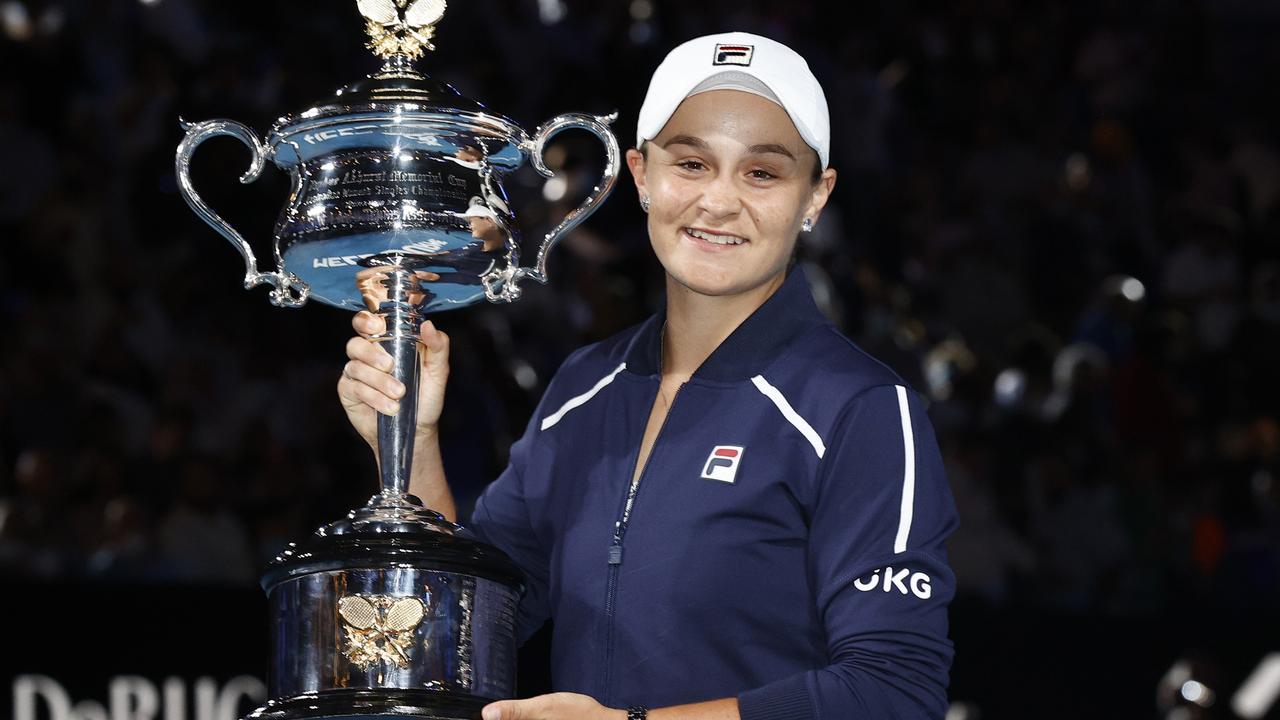 An Australian Open title was the cherry on top. (Photo by Darrian Traynor/Getty Images)