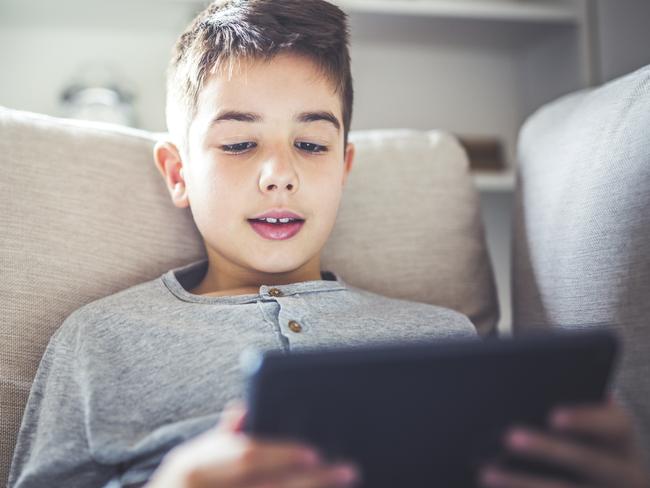 Mental rest is crucial and that includes limiting screen time during school holidays. Picture: Generic photo