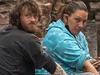 Shocking scene as drug users inject near kids