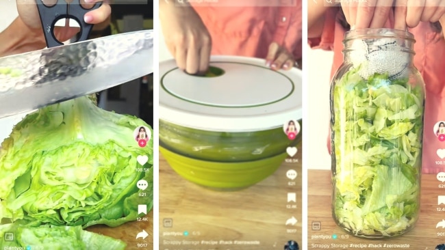 Salad Saver Hack ⚠️⚠️ If you like - Jules The Lazy Cook