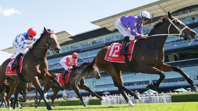 Kiku (right) looks a good chance in Race 6 at Randwick on Saturday. Picture: Getty Images