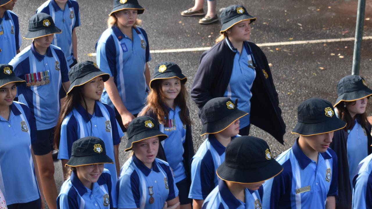 Scenes from the Bundaberg Civic Service.