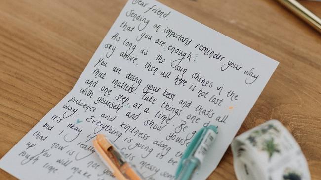 This month marks a milestone — 1500 handwritten letters. Picture: Letters of Hope.