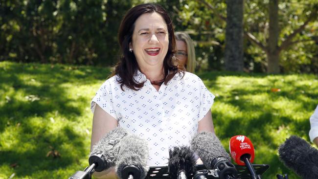 Queensland Premier Annastacia Palaszczuk. Picture: NCA NewsWire/Tertius Pickard