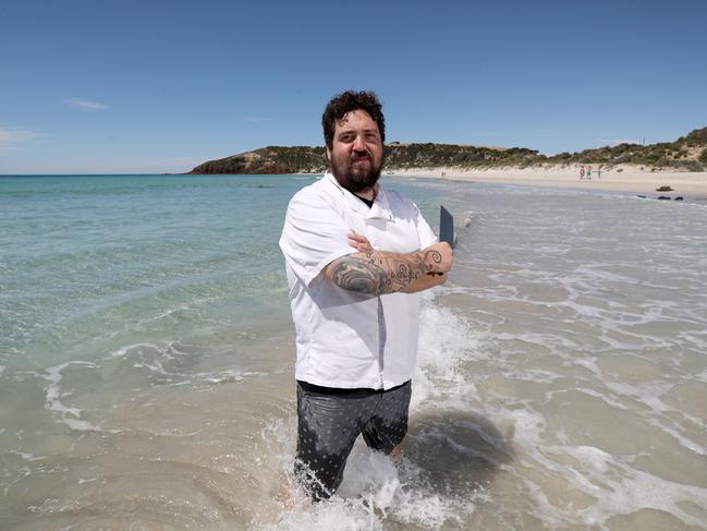 Chef Duncan Welgemoed from Africola. Photo: Kelly Barnes/The Australian