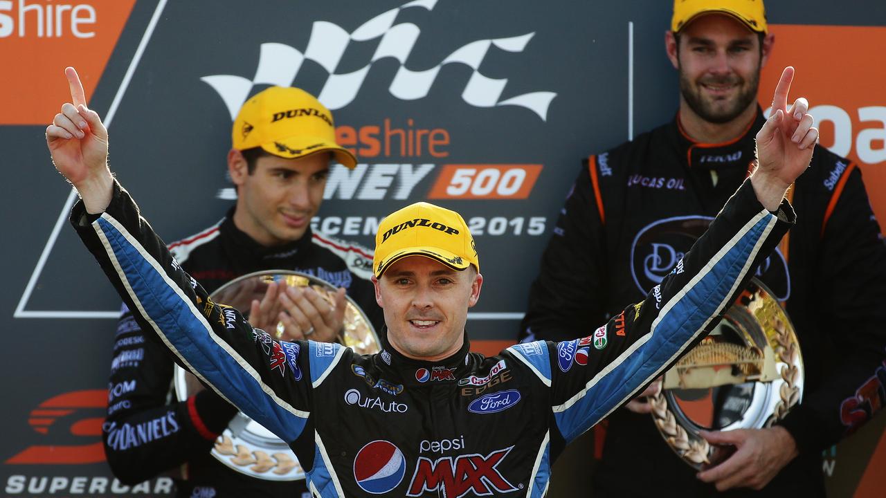 Mark Winterbottom won the Supercars Championship in 2015. Picture: Brett Costello