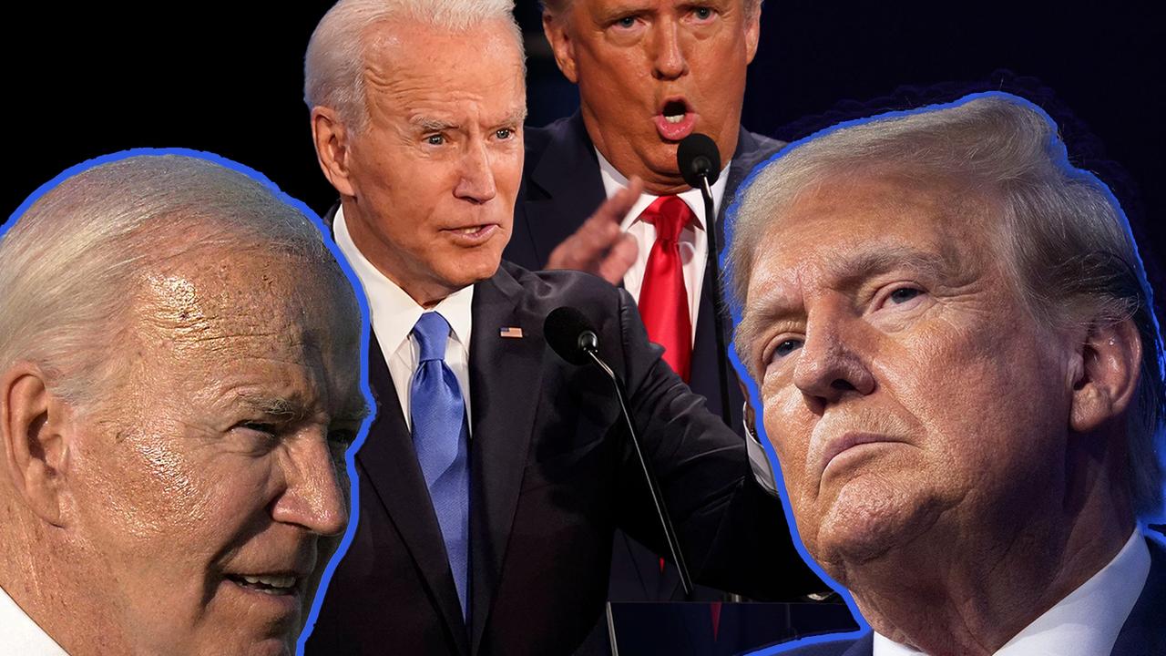 US presidential debate, Joe Biden, Donald Trump | Daily Telegraph