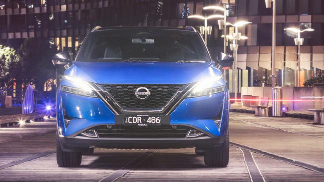 The new Qashqai joins an updated Pathfinder and X-Trail in Nissan showrooms. Picture: Supplied.