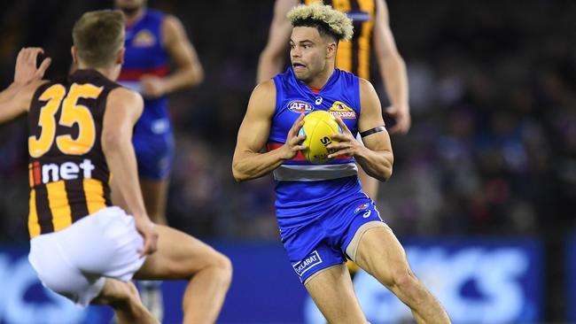 Jason Johannisen had a great first half but like most of his teammates, struggled in the second.