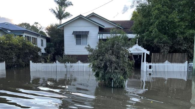 Lismore during the floods.