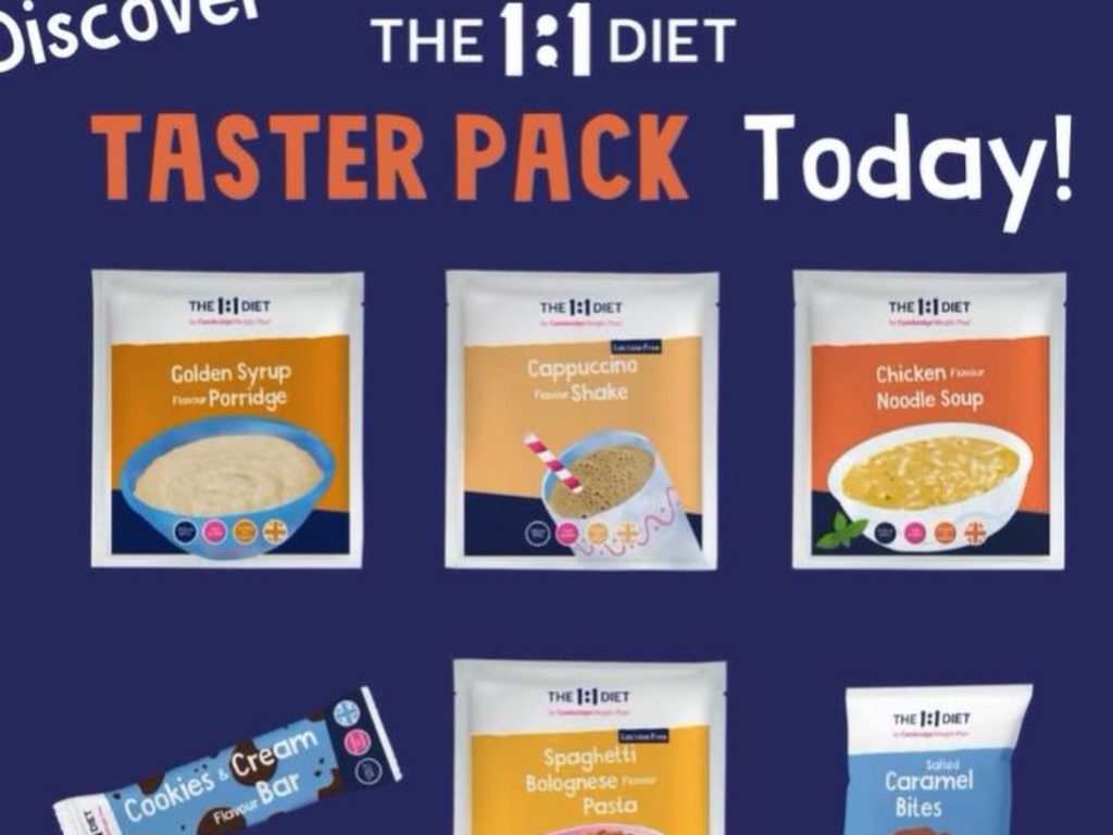 It's a meal replacement program. Picture: one2onedietaustralia/Instagram