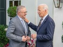 Joe Biden welcomes Anthony Albanese to Delaware on Friday 20 September 2024.