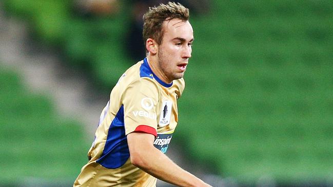 Angus Thurgate is pushing for a spot in the Jets starting line-up. Picture: Getty Images