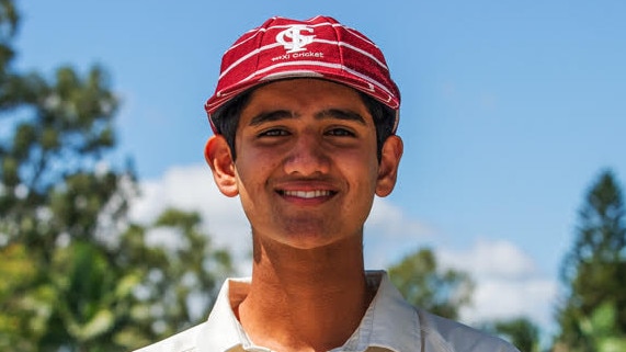 Ipswich Grammar School's Sohaan Sharma scored century.