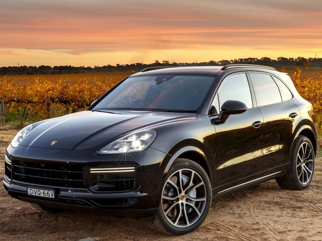 A Porsche Cayenne is listed as an asset of Om Mahalaxmii. Picture: Supplied.