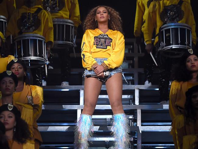 The performance was dubbed ‘Beychella’. Picture: Getty Images