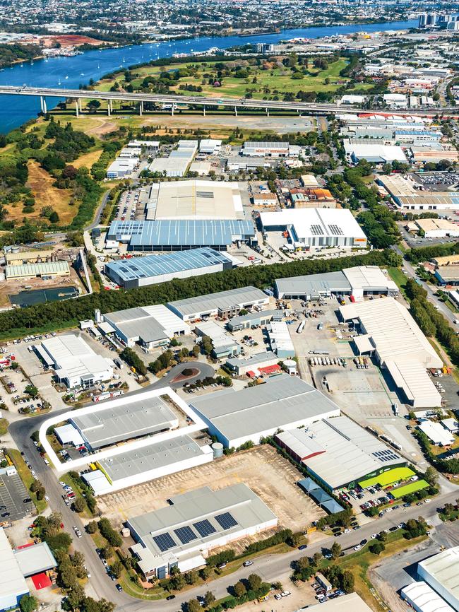 Centennial’s industrial park in Brisbane’s tightly held Australia TradeCoast precinct.