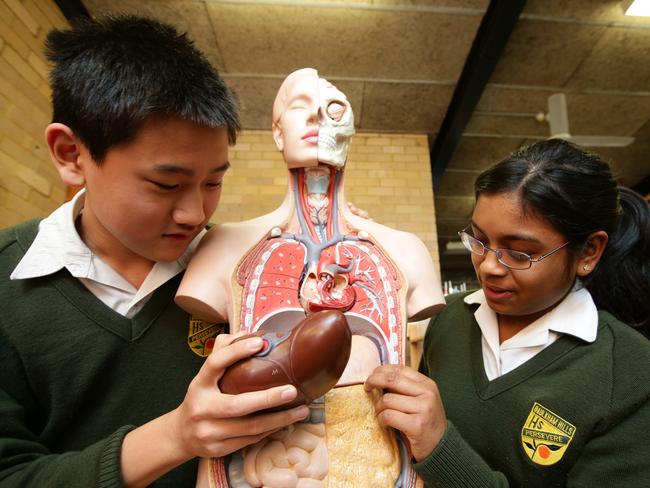 Baulkham Hills High School students Michael Zhao from Rouse Hill, and Nisali Wellege from Kellyville, were selected to attend the University of Sydney’s Science Gifted and Talented Discovery Program three day workshop.