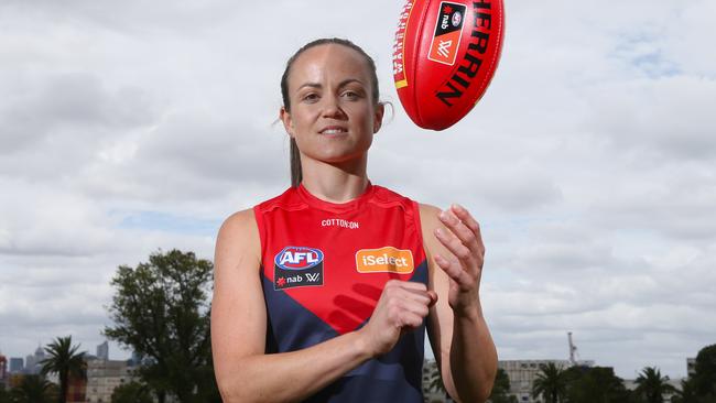 Daisy Pearce hit the gym over the off-season and plans to reap the benefits in AFLW02.