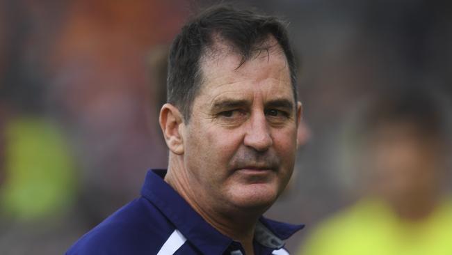 Dockers coach Ross Lyon has kept his counsel about the sexual harassment scandal.