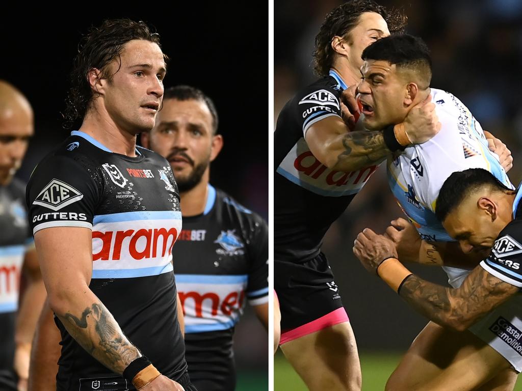 The Titans produced an upset over the Sharks.