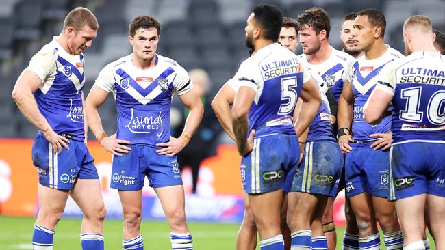 The Bulldogs have had another tough season. Picture: Mark Kolbe/Getty Images