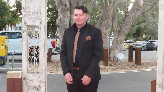 Tom Prescott at the Hervey Bay State High School formal.