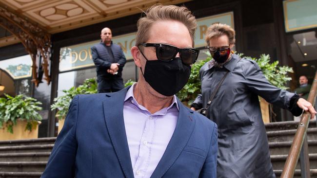 Paul Douglas Frost is seen leaving the Downing Centre courts in Sydney. Picture: NCA NewsWire/Bianca De Marchi