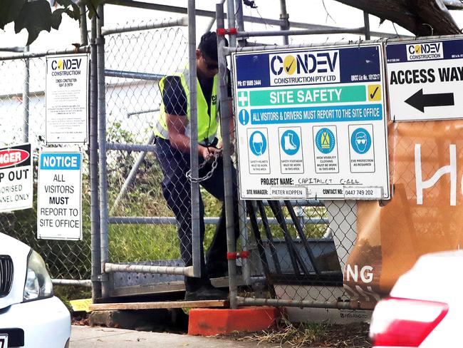 Condev building site at Main Street, Varsity Lakes.Picture: NIGEL HALLETT