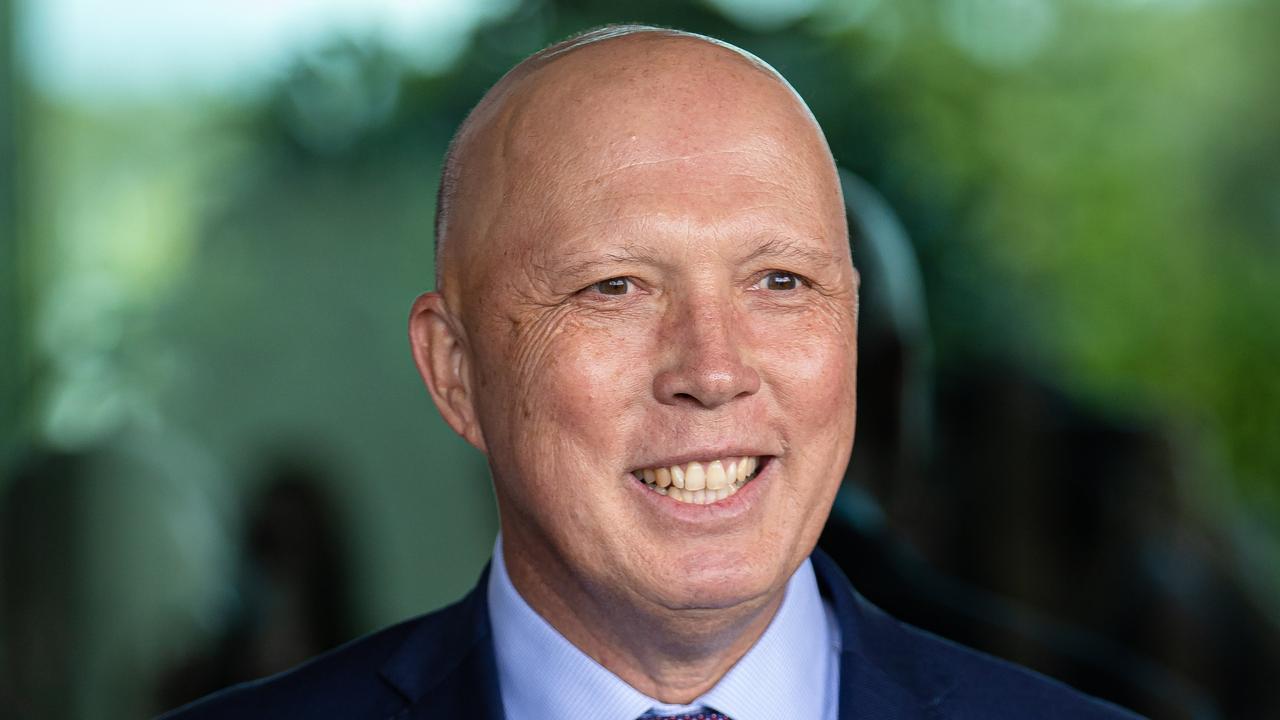 Incoming Liberal leader Peter Dutton has confirmed he has a form of alopecia. Picture: Jason Edwards