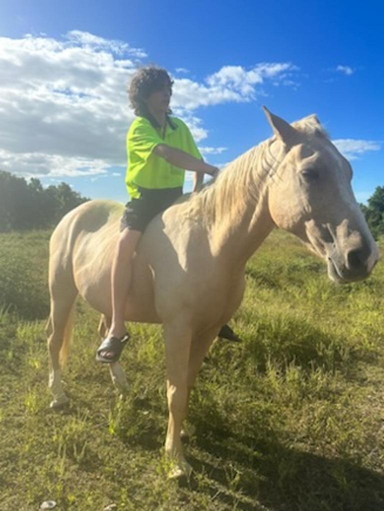 Ben Stonehouse and horse Turbo. Picture: Supplied