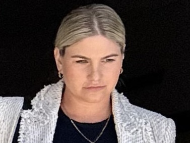 Leanna Louise Flower leaving Maroochydore Magistrates Court on June 19, 2024. Picture: Sam Turner