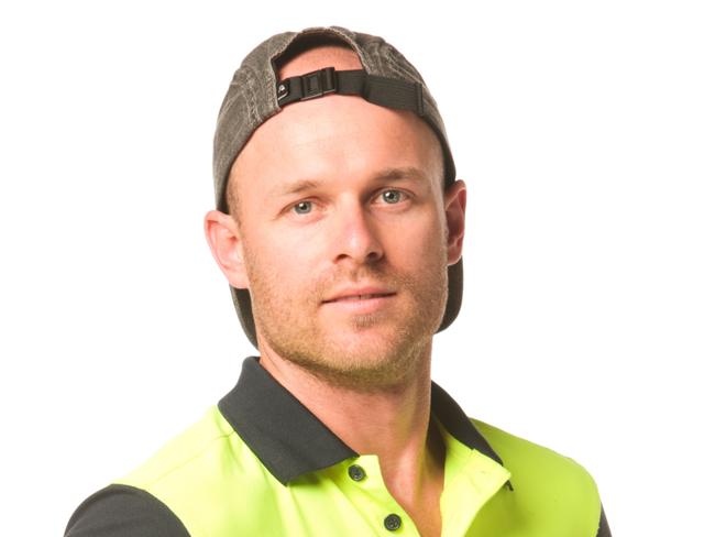 Ninja Warrior contestant Sam Goodall, 29, Carpenter, WA. Picture: Nine