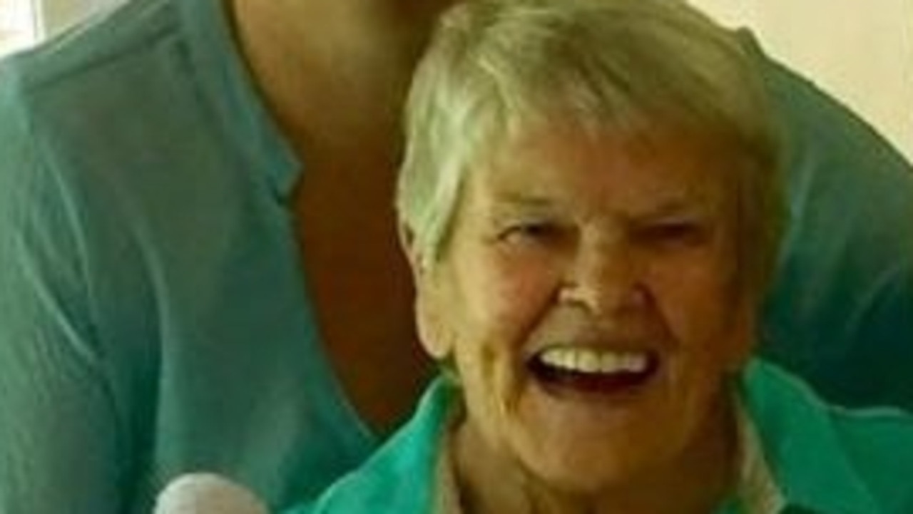 Margaret Snowdon, 89, was tragically killed when she was hit by a car while crossing a road on her mobility scooter at Tewantin on Thursday.