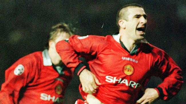 Eric Cantona embodied United’s strutting domination in the 1990s.