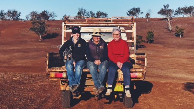 Edwina Robertson shared the story of three generations of Palmer women from Cassilis, NSW, during her One Bucket campaign.