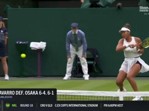 Naomi Osaka crashes out in second round