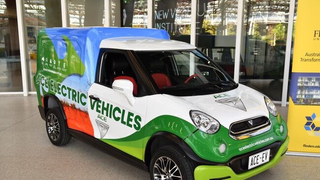 ACE-EV managing directory Greg McGarvie launched his company's first electric vehicle last year.