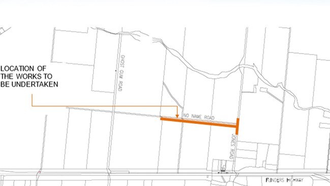 Location of No-Name Road access road, providing enabling infrastructure for the Lansdown Eco-Industrial Precinct. Picture: TCC.