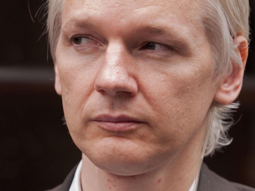 Australian founder of whistleblowing website, 'WikiLeaks', Julian Assange.