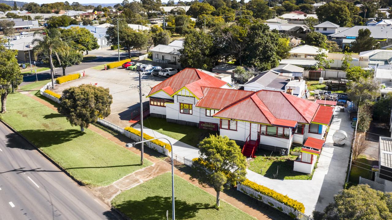 The site of the old West Lake Chinese restaurant on Anzac Avenue.