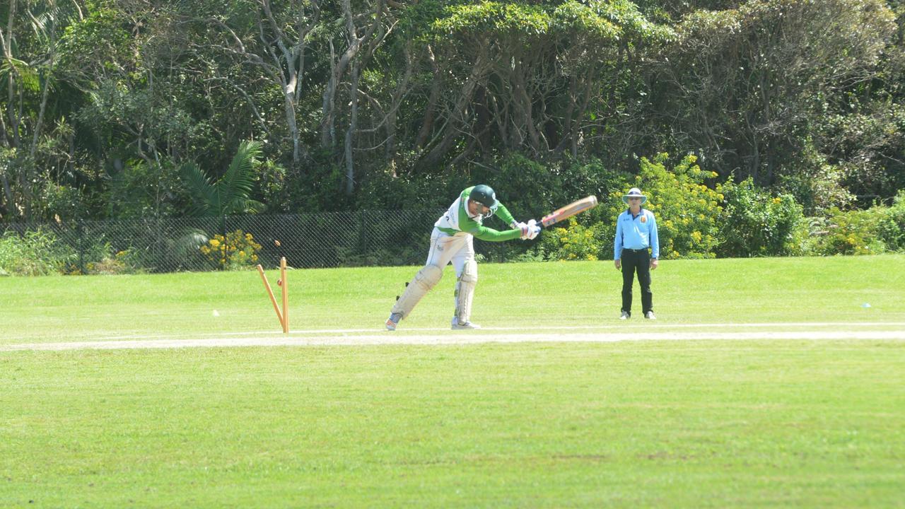 Tintenbar East-Ballina were pegged back by Lennox Head in the Coastal League semi-final Picture: Nicholas Rupolo.