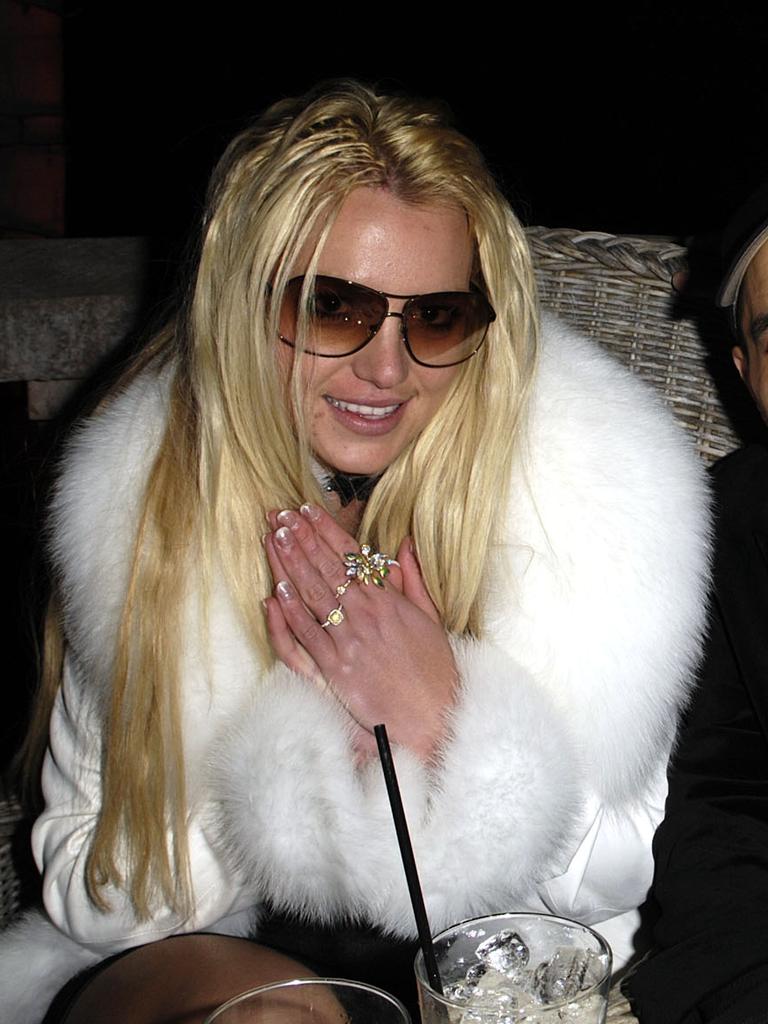 Britney, seen here on her birthday in 2007, has opened up about her hard-partying years. Picture: Getty