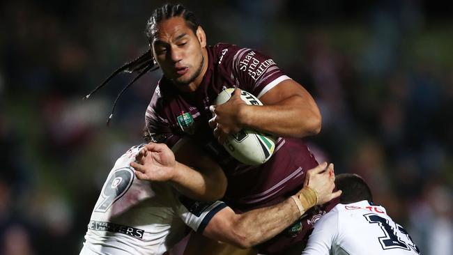 Martin Taupau will start despite his delayed return from Denver. Pic: Getty Images