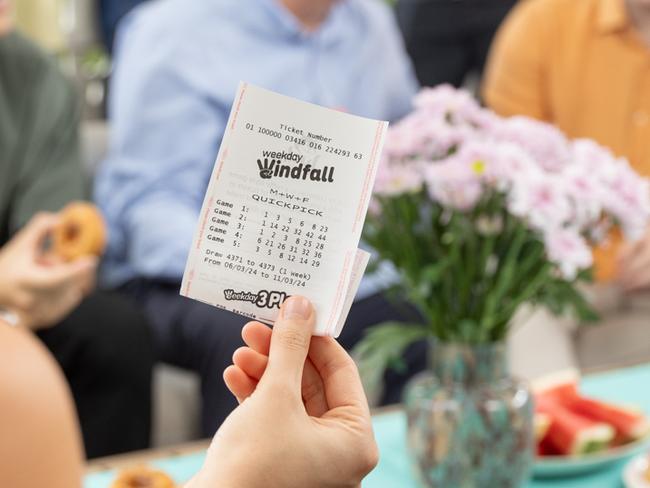 Lotto win stock photo. Picture: Supplied