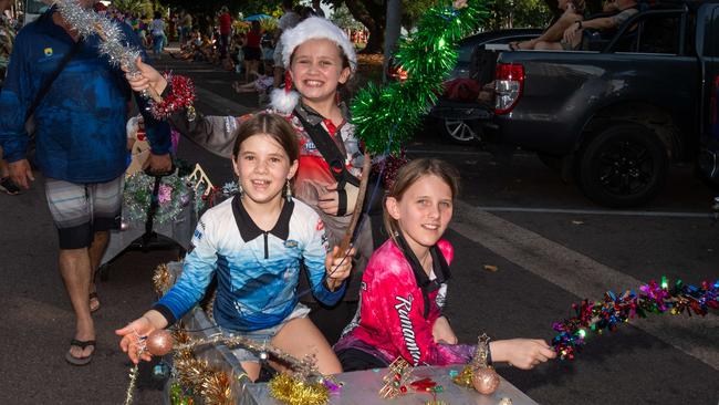 Thousands of Territorians braved the tropical heat for A Very Darwin Christmas Pageant. Picture: Pema Tamang Pakhrin