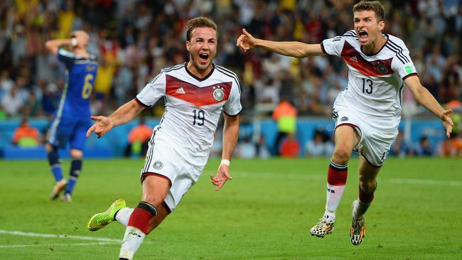 The Socceroos will play defending world champions Germany in their first game.