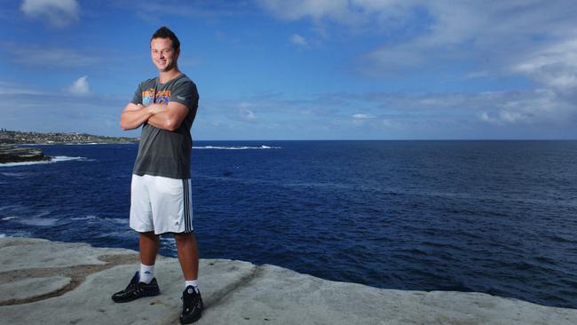 Todd Reid pictured in Sydney ahead of one of his comeback tournaments at Manly.