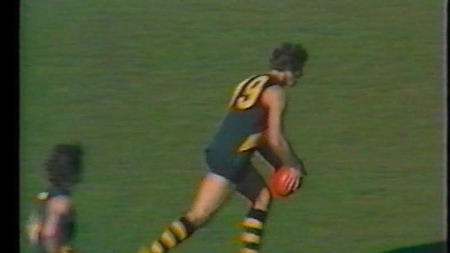 SANFL: Greatest Clashes. Fred Phillis, who played a blinder, kicking 18.6.